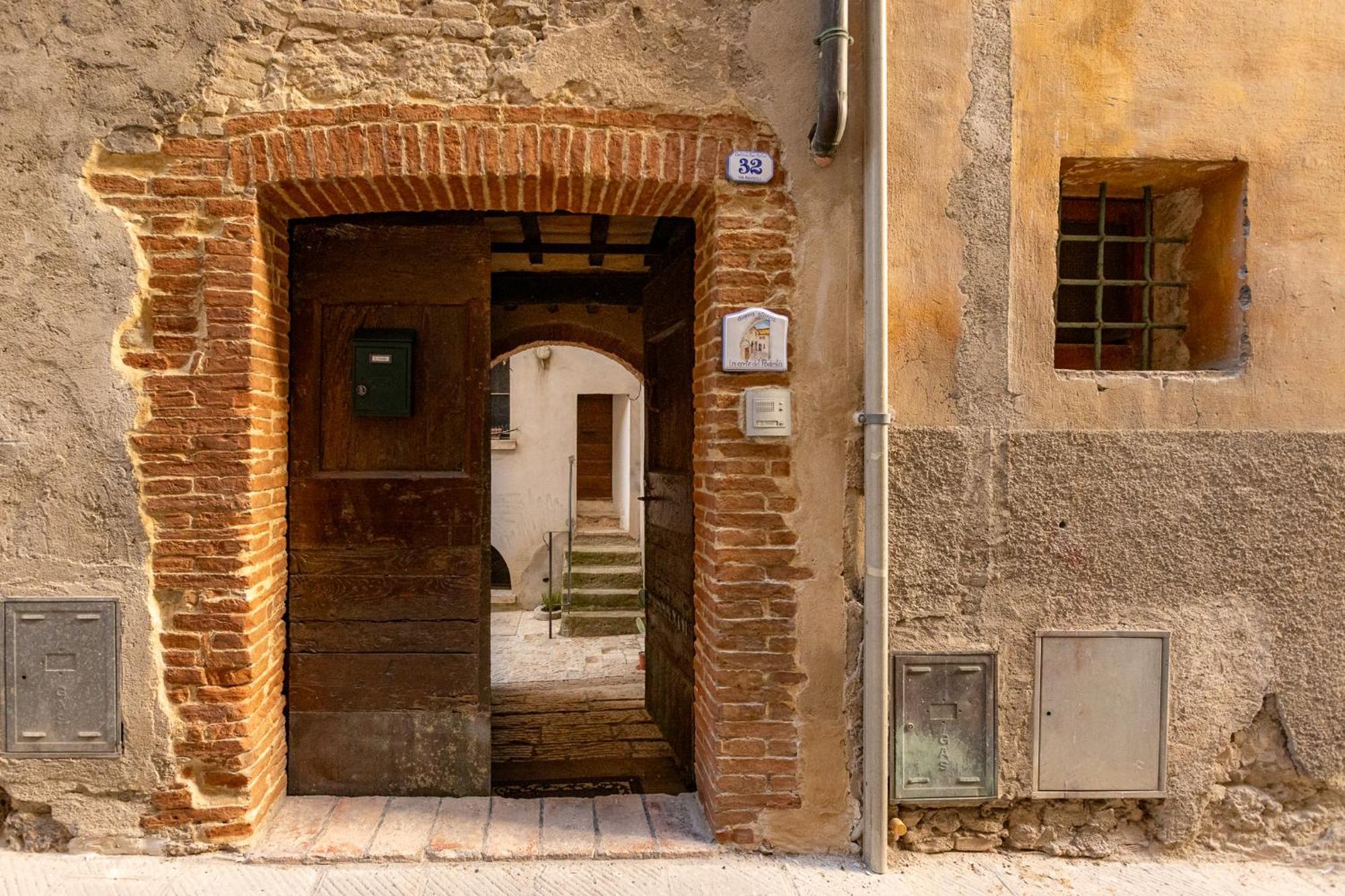 La Corte Del Podesta Sarteano Exteriér fotografie