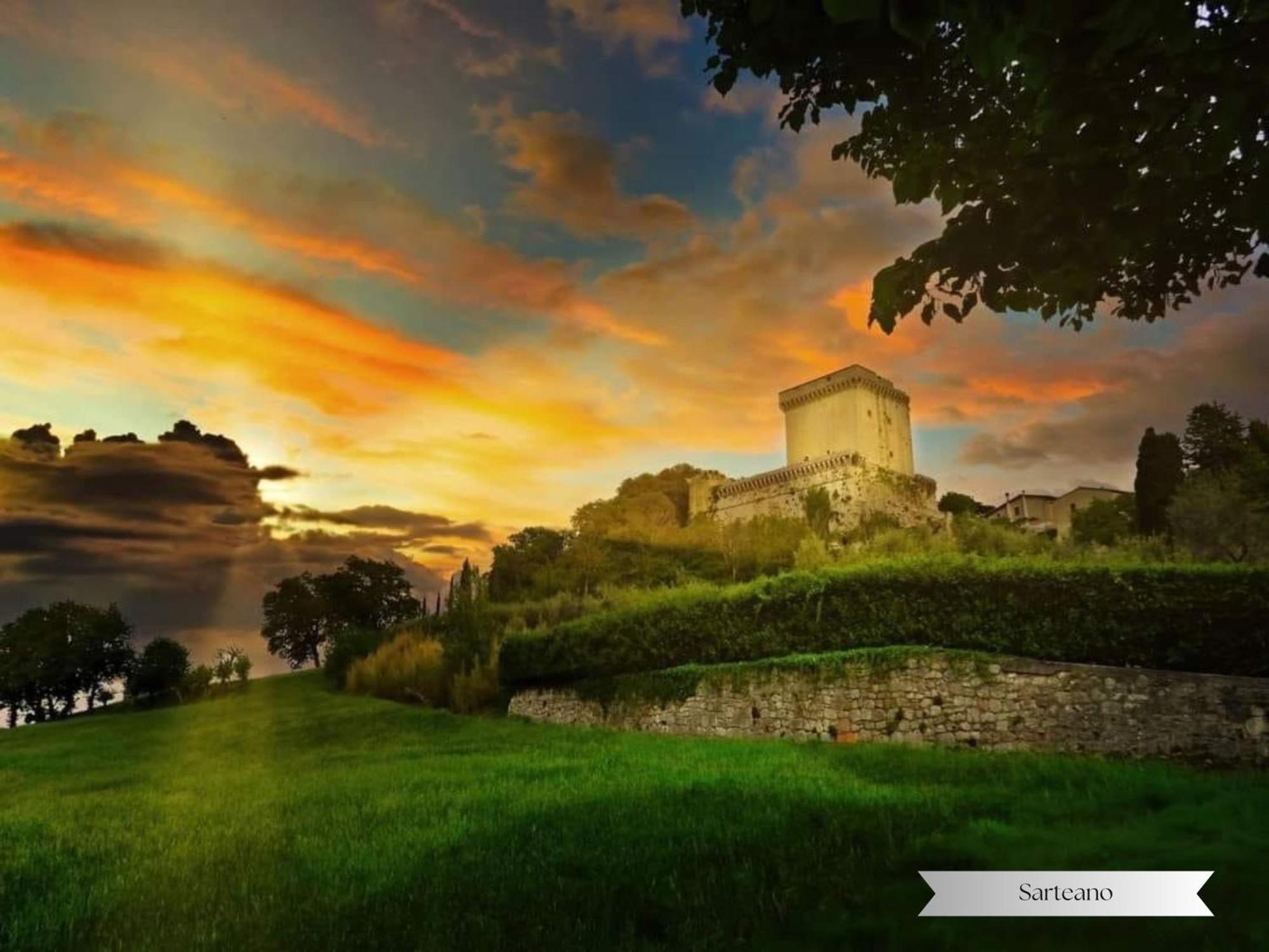 La Corte Del Podesta Sarteano Exteriér fotografie