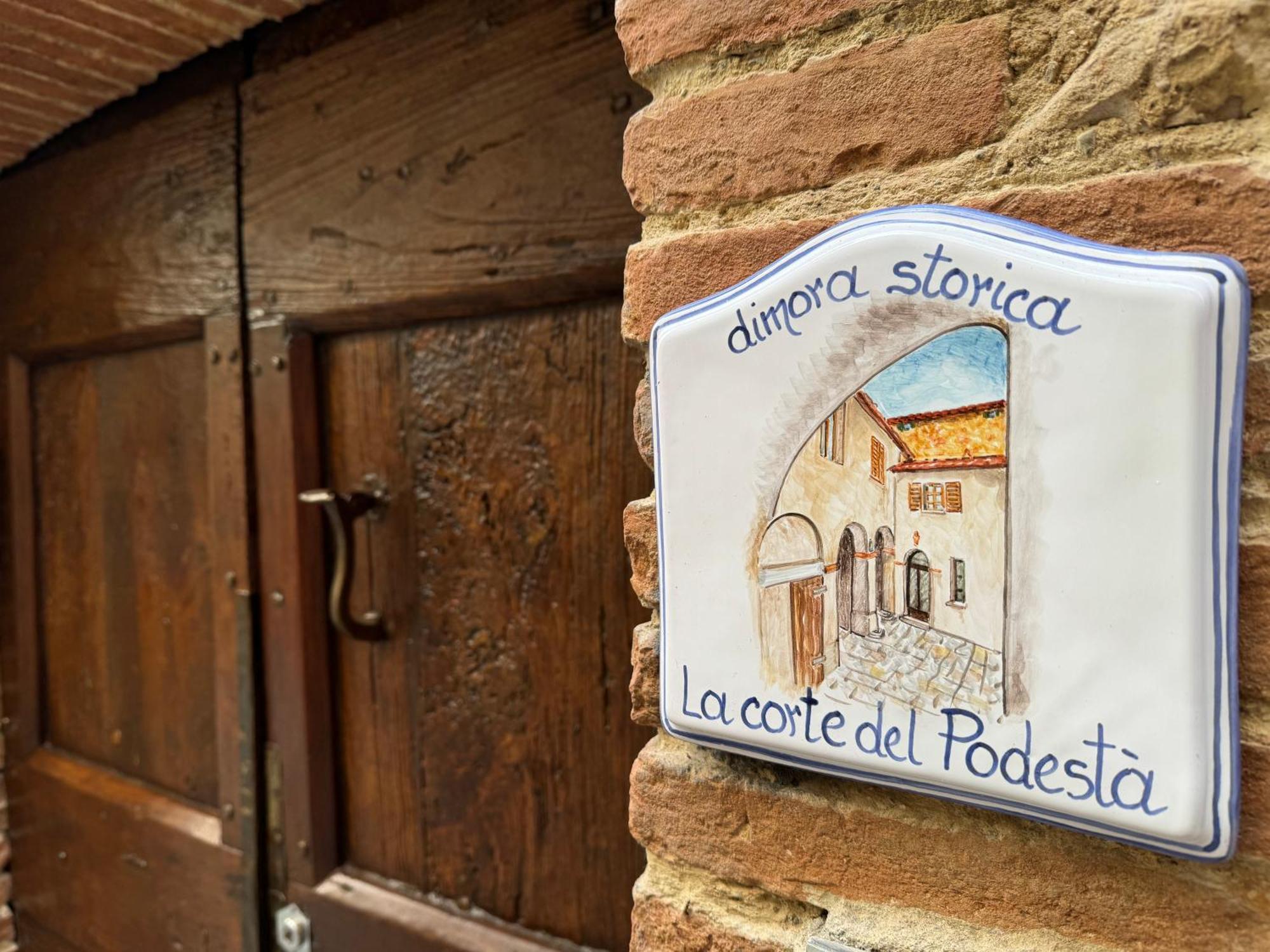 La Corte Del Podesta Sarteano Exteriér fotografie